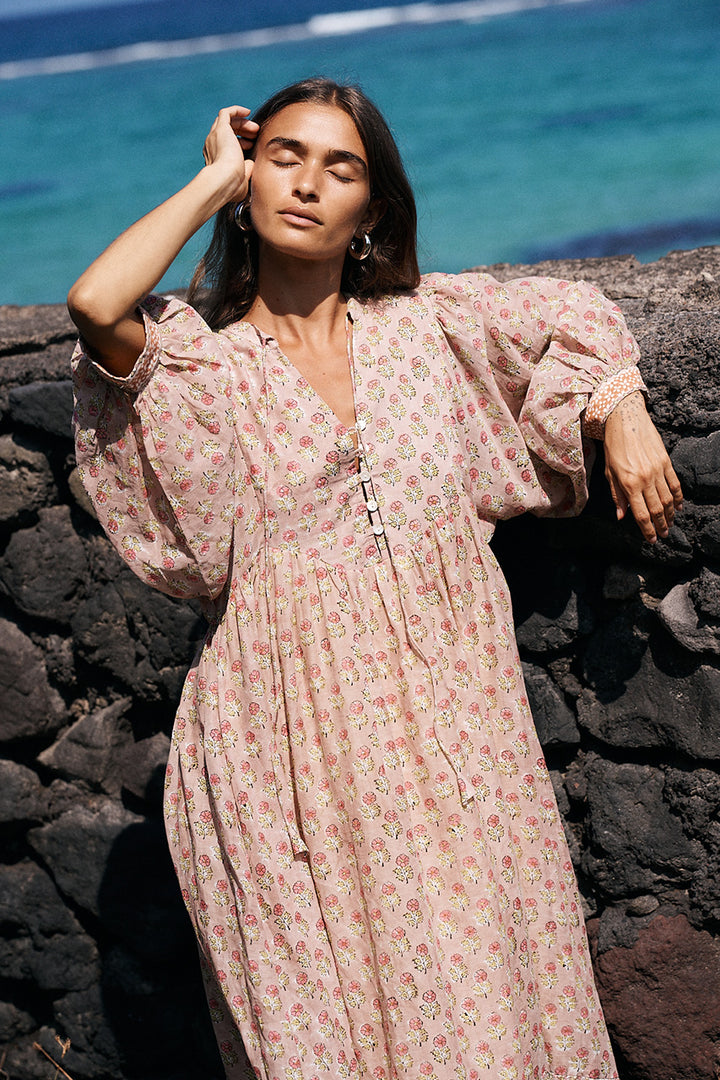 Bhoomi Maxi Dress ~ Sunset