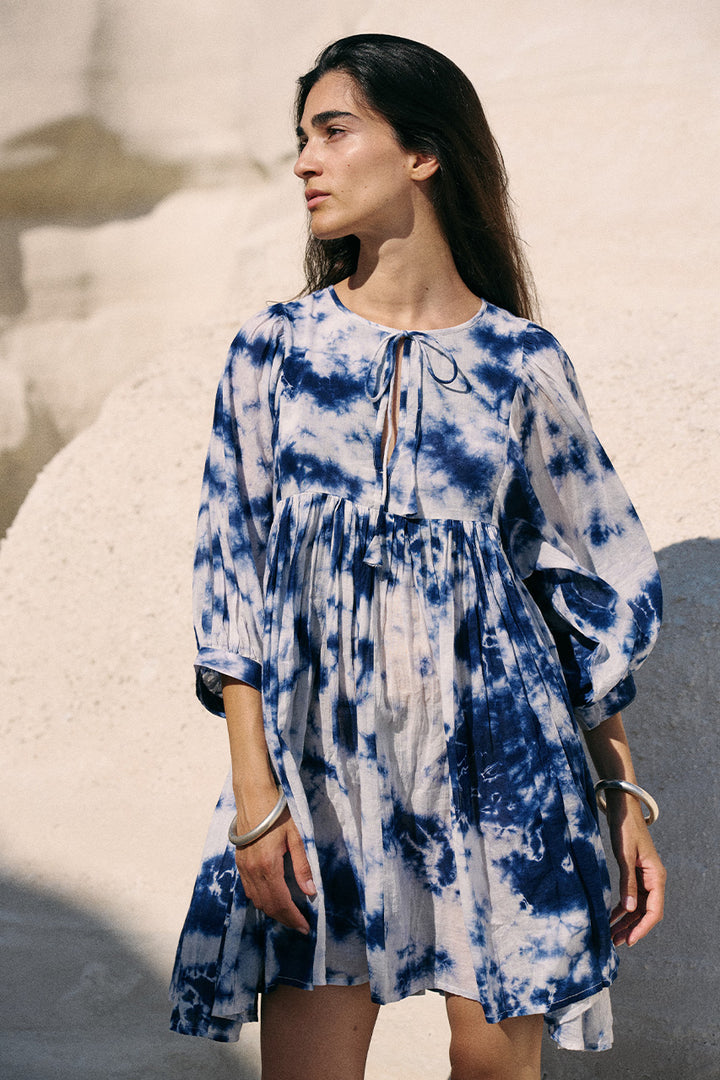 Kyra Mini Dress ~ Deep Sea