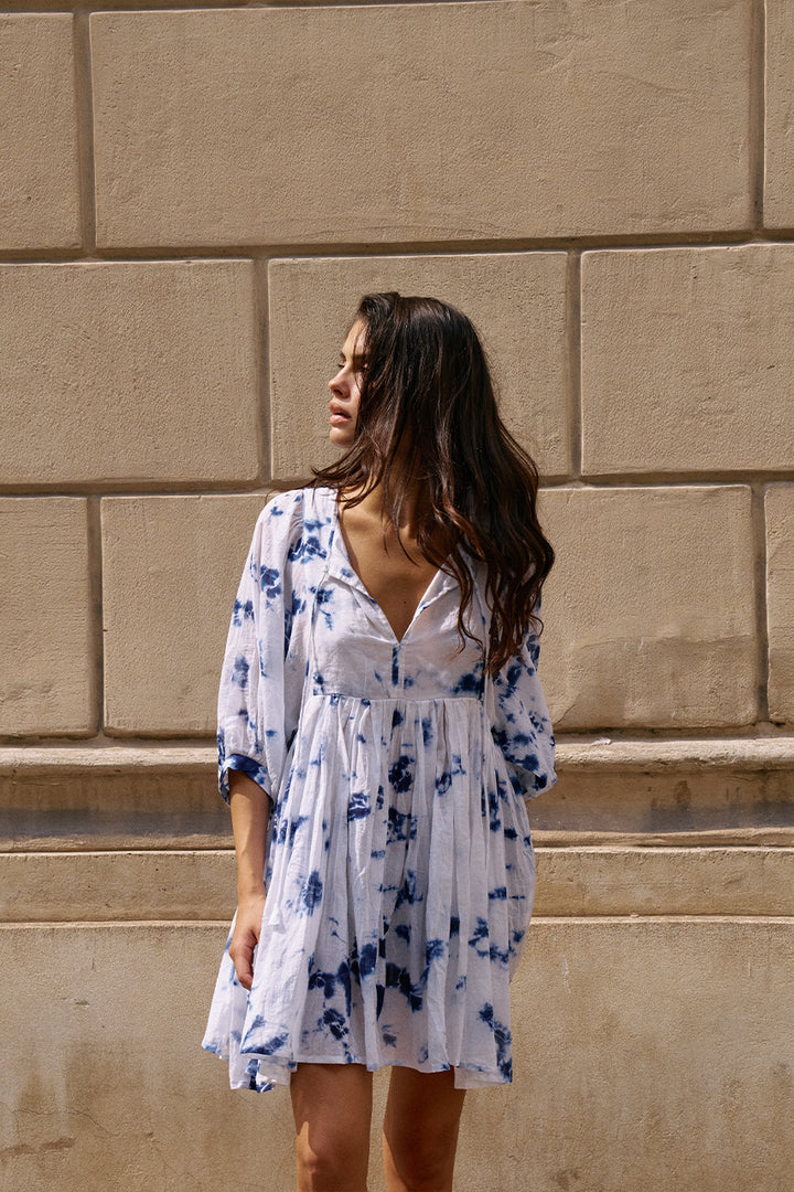 Kyra Mini Dress ~ Deep Sea