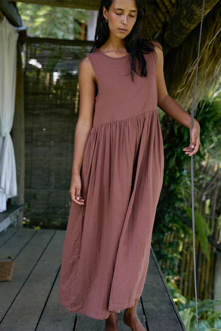 Nadi Dress ~ Chocolate