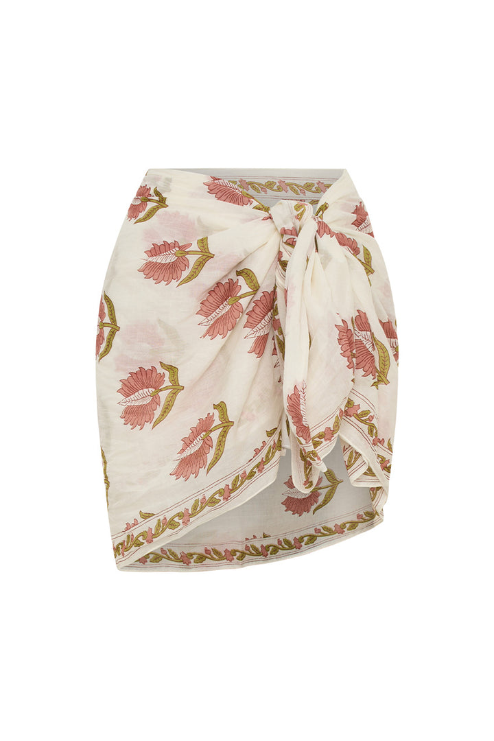 Ria Sarong ~ Strawberry Cream
