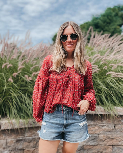 Rashmi Blouse ~ Scarlett