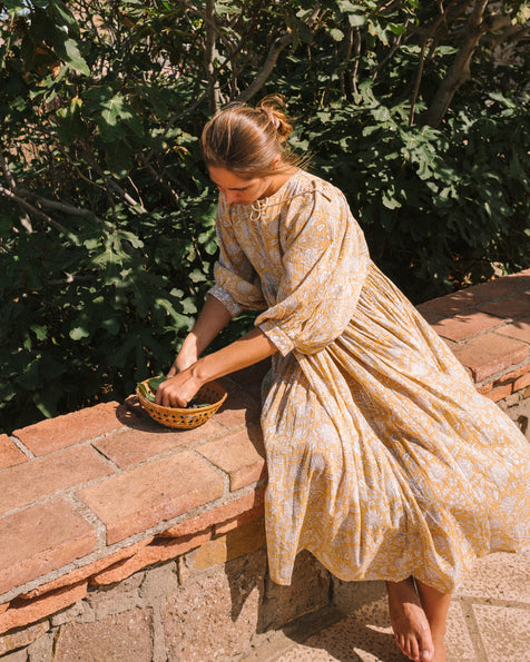 Kyra Midi Dress ~ Cumin