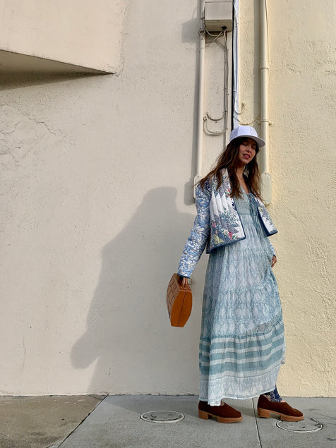 Jasmine Maxi Dress - Sea Mist