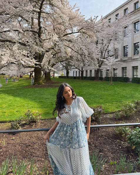 Nora Maxi Dress ~ Aquamarine