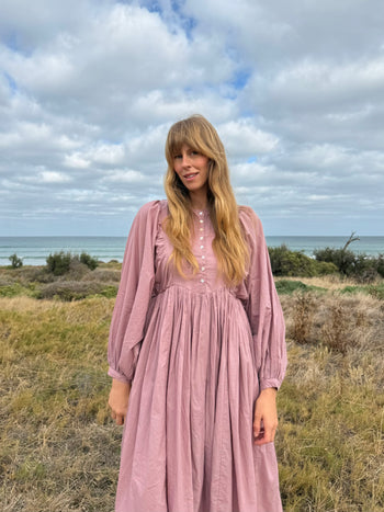 Anika Maxi Dress ~ Mulberry